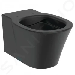 IDEAL STANDARD - Connect Air Závesné WC Rimless, čierna (E2288V3)