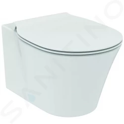 IDEAL STANDARD - Connect Air Závesné WC s doskou SoftClose, AquaBlade, biela (E008701)