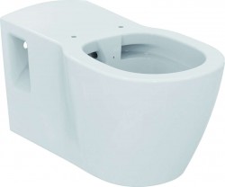 IDEAL STANDARD - Connect Freedom Závesné WC bezbariérové, Rimless, biela (E819401)