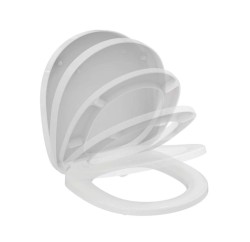 IDEAL STANDARD - Connect Space WC doska Wrapover, SoftClose, EasyTakeOff, biela (E129101)