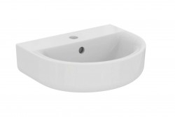 IDEAL STANDARD - Connect Umývadielko 45x36 cm, s prepadom, otvor na batériu, biela (E796801)