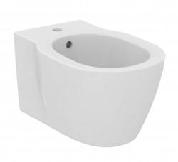 IDEAL STANDARD - Connect Závěsný bidet, s přepadem, otvor pro baterii, bílá (E290701)