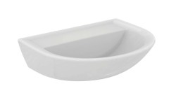 IDEAL STANDARD - Eurovit Umývadlo 60x47 cm, bez prepadu, bez otvoru na batériu, biela (W329801)