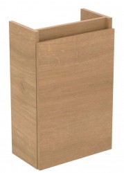 IDEAL STANDARD - Eurovit+ Umývadlová skrinka, 55x35x20 cm, 1 dvierka, pánty L/P, dub (R0271Y8)