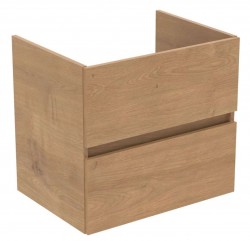 IDEAL STANDARD - Eurovit+ Umývadlová skrinka, 55x60x44 cm, 2 zásuvky, dub (R0259Y8)