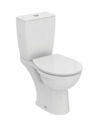 IDEAL STANDARD - Eurovit WC kombi s doskou, zadný odpad, biela (W328801)