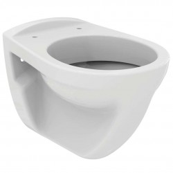 IDEAL STANDARD - Eurovit Závesné WC, ploché splachovanie, biela (V340301)