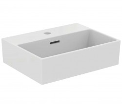 IDEAL STANDARD - Extra Umývadielko, 45x35 cm, s prepadom, otvor na batériu, biela (T373201)