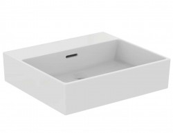 IDEAL STANDARD - Extra Umývadlo, 50x45 cm, s prepadom, bez otvoru na batériu, biela (T388301)