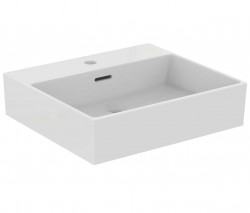 IDEAL STANDARD - Extra Umývadlo, 50x45 cm, s prepadom, otvor na batériu, biela (T372601)