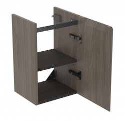 IDEAL STANDARD - Finesse Skrinka pod umývadielko, 35x31x55 cm, 1 dvierka, pánty vpravo, Dark Elm (E3403UR)