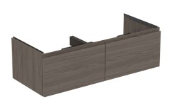 IDEAL STANDARD - Finesse Umývadlová skrinka, 120x51x37 cm, 2 zásuvky, Dark Elm (E3398UR)