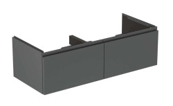 IDEAL STANDARD - Finesse Umývadlová skrinka, 120x51x37 cm, 2 zásuvky, matný antracit (E3398Y2)