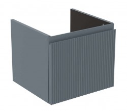 IDEAL STANDARD - Finesse Umývadlová skrinka, 43x40x37 cm, 1 zásuvka, Ribbed Matt ashblue (E3404UQ)