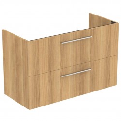 IDEAL STANDARD - i.Life A Skrinka pod umývadlo, 100x44x63 cm, 2 zásuvky, dub (T5257NX)