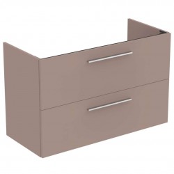IDEAL STANDARD - i.Life A Skrinka pod umývadlo, 100x44x63 cm, 2 zásuvky, matná béžová (T5257NH)