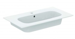 IDEAL STANDARD - i.Life A Umývadlo 84x46 cm, s prepadom, otvor na batériu, biela (T462001)