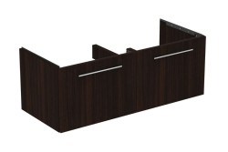 IDEAL STANDARD - i.Life B Umývadlová skrinka 120x44x51 cm, 2 zásuvky, kávový dub (T5277NW)