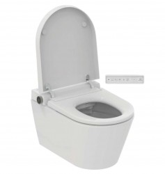 IDEAL STANDARD - i.life E Elektronický bidet s keramikou, závesný, SoftClose, RimLS+, biela (K875501)