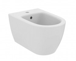IDEAL STANDARD - i.Life O Závěsný bidet, s přepadem, otvor pro baterii, bílá (T568101)