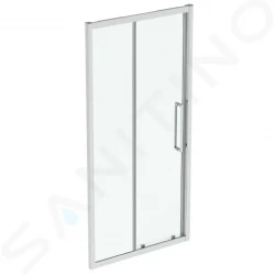 IDEAL STANDARD - i.Life Posuvné sprchové dvere, dvojdielne, 1000 mm, silver bright/číre sklo (T4941EO)