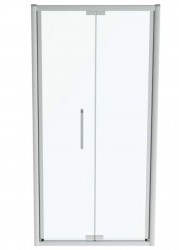 IDEAL STANDARD - i.Life Sprchové dvere skladacie, 90 cm, silver bright/číre sklo (T4851EO)