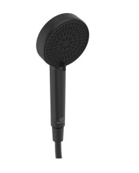 IDEAL STANDARD - Idealrain ALU+ Sprchová hlavica, 2 prúdy, hodvábna čierna (BD990XG)