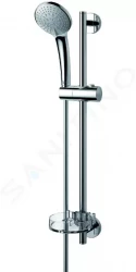 IDEAL STANDARD - Idealrain Set sprchovej hlavice 100, 3 prúdy, tyče a hadice, chróm (B9415AA)