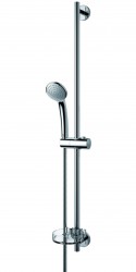 IDEAL STANDARD - Idealrain Set sprchovej hlavice 80, 1 prúd, tyče a hadice, chróm (B9502AA)
