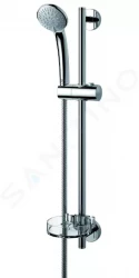 IDEAL STANDARD - Idealrain Set sprchovej hlavice 80, 3 prúdy, tyče a hadice, chróm (B9503AA)