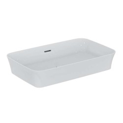 IDEAL STANDARD - Ipalyss Umývadlo na dosku, 65x40 cm, s prepadom, Ideal Plus, biela (E1887MA)