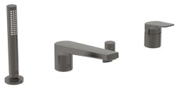 IDEAL STANDARD - La Dolce Vita Batéria na okraj vane, 4-otvorová inštalácia, Magnetic Grey (BD671A5)