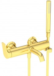 IDEAL STANDARD - La Dolce Vita Vaňová batéria s príslušenstvom, kefované zlato (BD667A2)