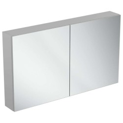 IDEAL STANDARD - Mirror&Light Zrkadlová skrinka 120x70 cm, hliník (T3593AL)