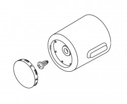 IDEAL STANDARD - Ovládací rukojeť, chrom (F960892AA)