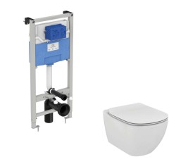 IDEAL STANDARD - ProSys Set predstenovej inštalácie ProSys, klozetu a dosky Tesi, Aquablade, SoftClose (R038501)