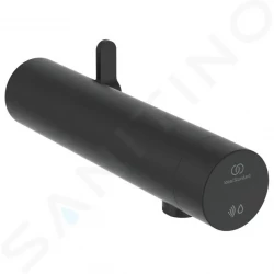 IDEAL STANDARD - SensorFlow Senzorová umývadlová batéria so zmiešavačom, batériové napájanie, hodvábna čierna (A7563XG)