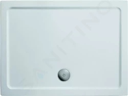 IDEAL STANDARD - Simplicity Stone Sprchová vanička liaty mramor 1010 mm x 810 mm, biela (L504901)