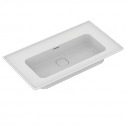 IDEAL STANDARD - Strada II Nábytkové umývadlo 84x46 cm, bez otvoru na batériu, biela (T363401)