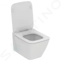 IDEAL STANDARD - Strada II Závesné WC s doskou, SoftClose, Aquablade, biela (T359601)