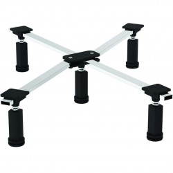 IDEAL STANDARD - Strada Nohy k sprchovej vaničke, chróm/čierna (K712667)