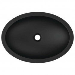 IDEAL STANDARD - Strada Umývadlo na dosku, 60x42 cm, bez prepadu, čierna (K0784V3)