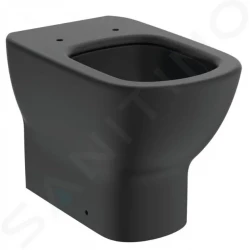 IDEAL STANDARD - Tesi Stojace WC, spodný odpad, AquaBlade, čierna (T0077V3)
