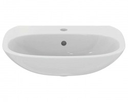 IDEAL STANDARD - Tesi Umývadlo, 60x48 cm, s prepadom, otvor na batériu, biela (T352201)