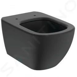 IDEAL STANDARD - Tesi Závesné WC, Aquablade, čierna (T0079V3)