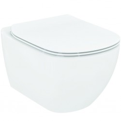 IDEAL STANDARD - Tesi Závesné WC s doskou SoftClose, Rimless, biela (T355101)