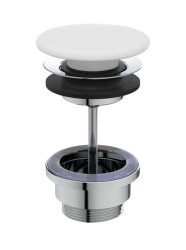 IDEAL STANDARD - Umývadlová výpusť, ClickClack, biela (E265301)