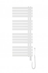 Instalprojekt - Kúpeľňový elektrický radiátor - sušiak POP STAR ELECTRO - Radiátory - Farebné prevedenie HL - Biela, Rozmer radiátora HL - 500 × 1295 mm, výkon 600 W (RADPOPEL501235)