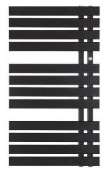 Instalprojekt - Kúpeľňový radiátor POP STAR - Farba radiátora - Čierna, Rozmer radiátora - 500 × 1820 mm, výkon 650 W (RADPOP501831)