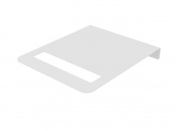 Instalprojekt - Polička k elektrickým sušiakom ESCADA 1 a 2 - Farba - C34 Biela matná, Rozmer A - 25 cm (RDOPBESCE25C34)